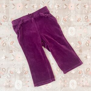 Velour Sweatpants: 12m